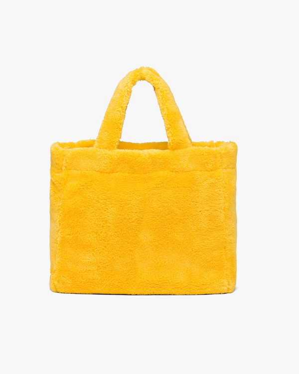 Yellow/black Terry tote bag - Image 4