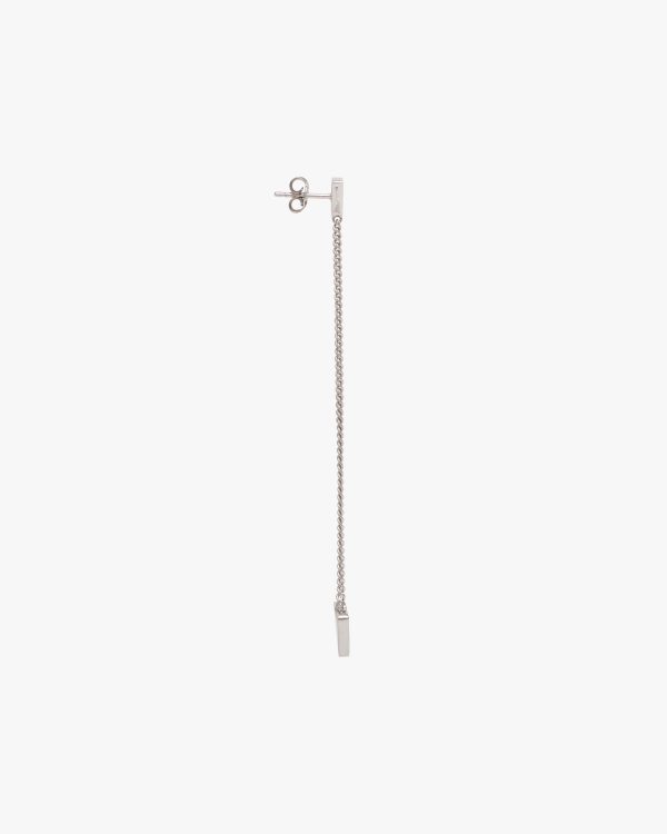 Aqua Prada Symbole drop earrings - Image 4