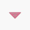 Begonia Pink Prada Symbole clip left earring - Image 3