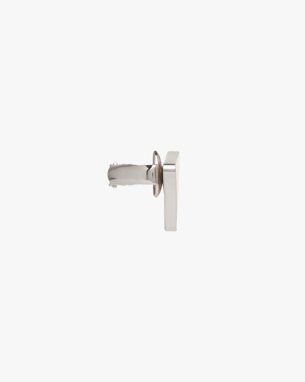 Begonia Pink Prada Symbole clip left earring - Image 4