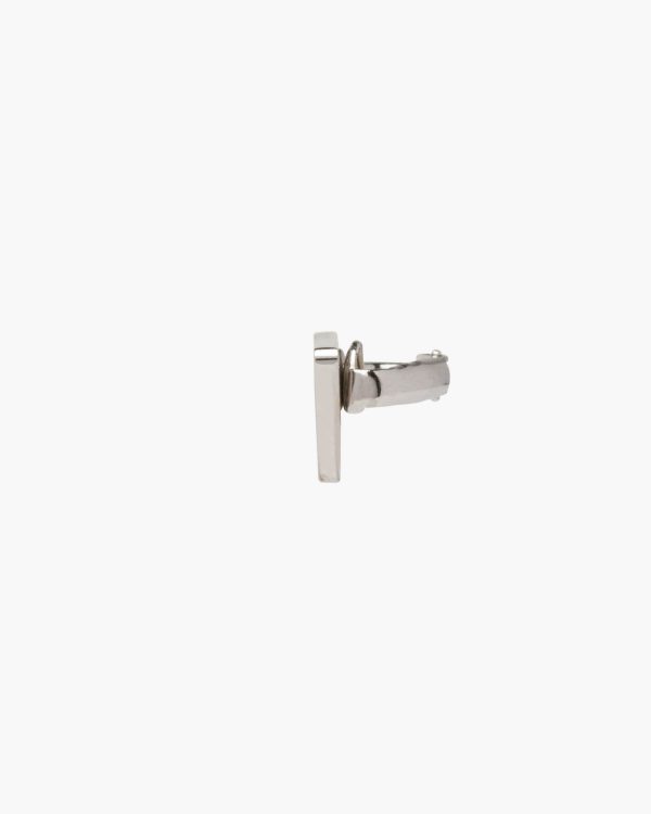 Black Prada Symbole clip right earring - Image 4