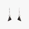 Black Prada Symbole drop earrings - Image 3
