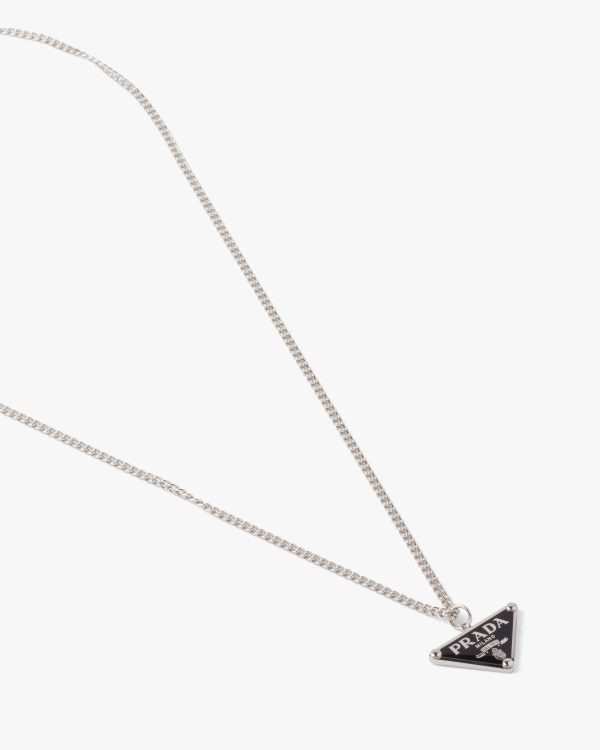 Black Prada Symbole necklace - Image 2
