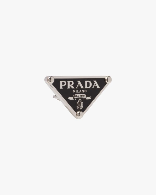 Black Prada Symbole single right earring