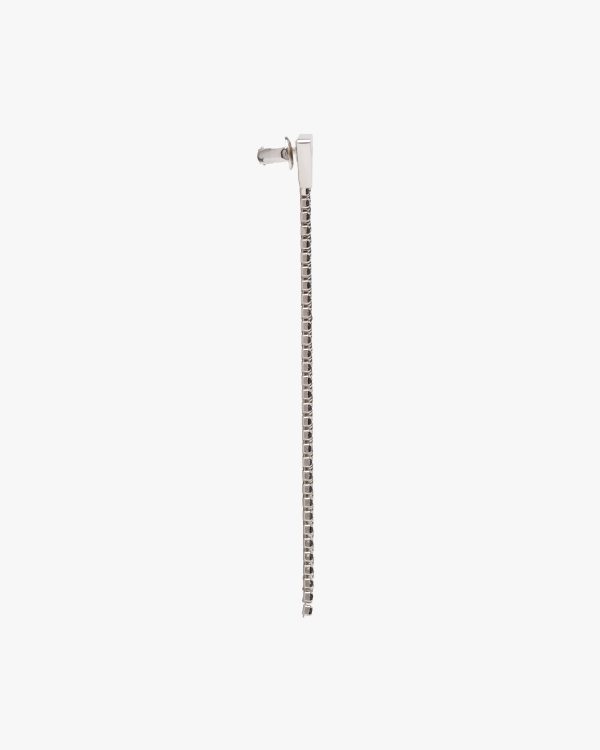 Black/jet Prada Symbole pendant left earring - Image 4