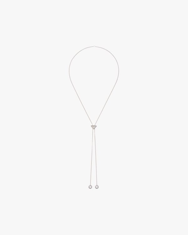 Crystal Crystal Logo Jewels AirPodss necklace