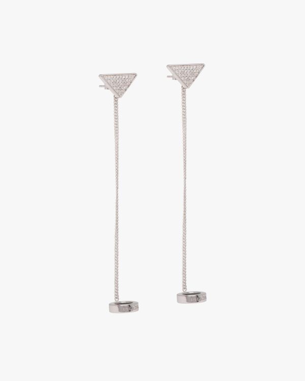 Crystal Crystal Logo Jewels AirPodss pendant earrings - Image 3