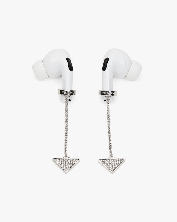 Crystal Crystal Logo Jewels AirPodss pendant earrings - Image 5