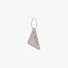 Crystal Crystal Logo Jewels left earring