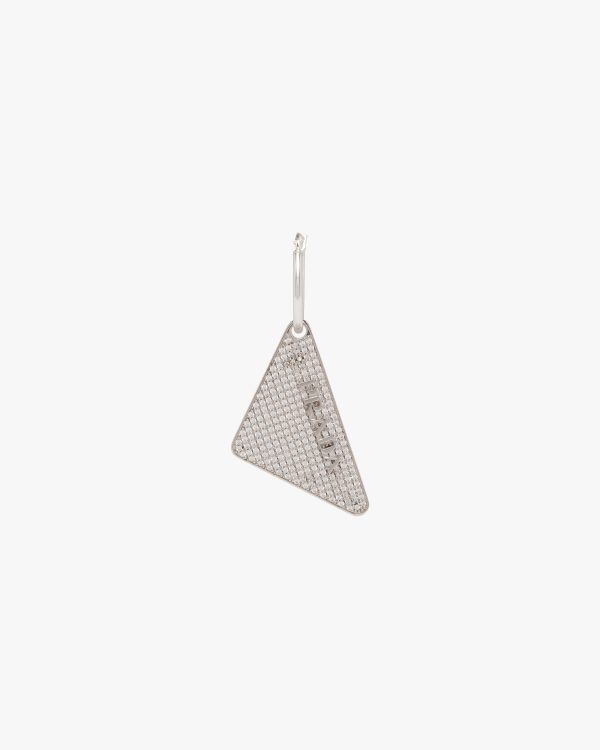 Crystal Crystal Logo Jewels left earring - Image 3