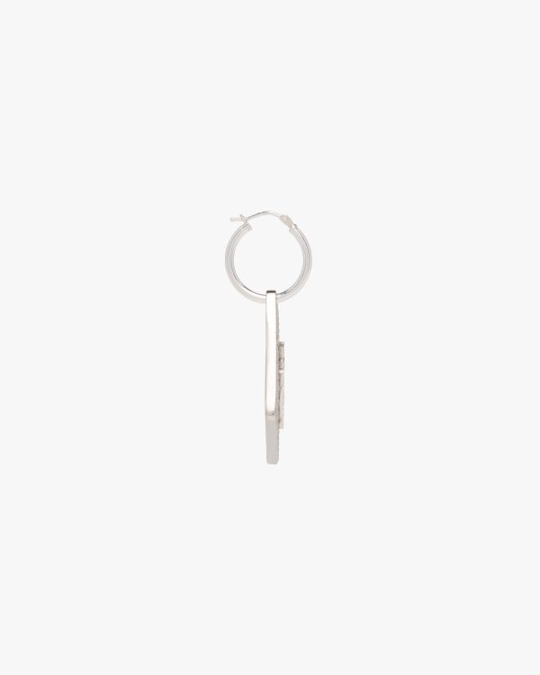 Crystal Crystal Logo Jewels left earring - Image 4