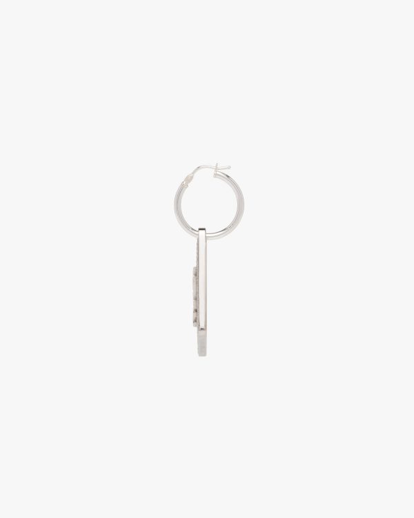 Crystal Crystal Logo Jewels right earring - Image 4