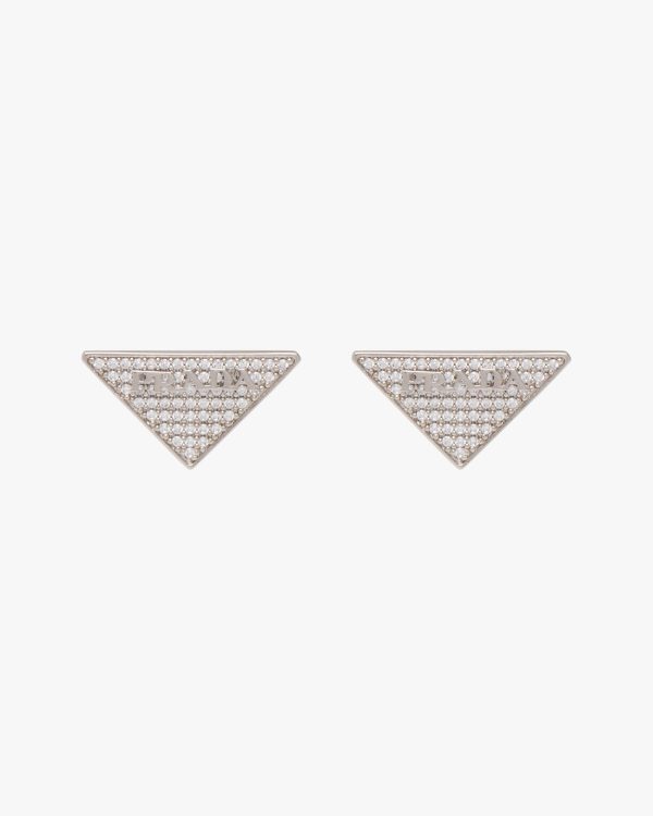 Crystal Crystal Logo Jewels zirconia earrings - Image 3