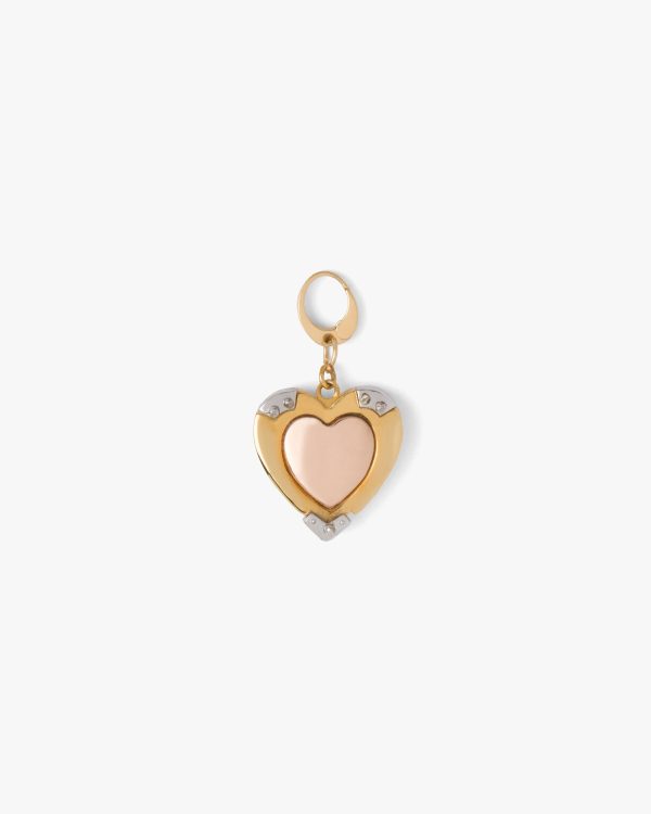 Gold Prada Fine Jewellery Heart pendant