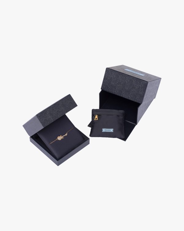 Gold Prada Fine Jewellery gold and diamond bracelet - Image 2