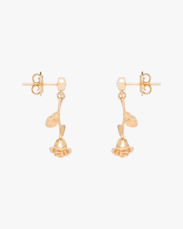 Gold Prada Fine Jewellery gold and diamond earrings - Image 4