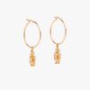 Gold Prada Fine Jewellery gold and diamond earrings