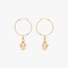 Gold Prada Fine Jewellery gold and diamond earrings - Image 3