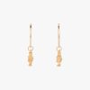 Gold Prada Fine Jewellery gold and diamond earrings - Image 4
