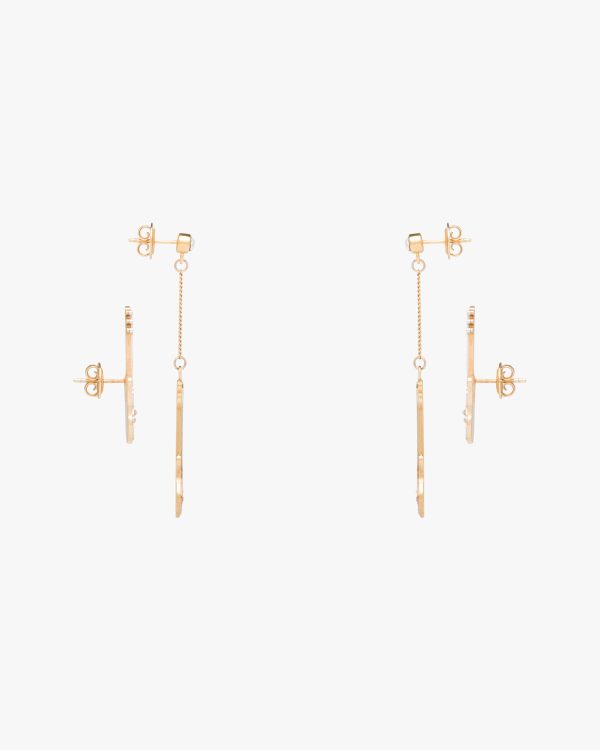 Gold Prada Fine Jewellery gold and diamond earrings - Image 3
