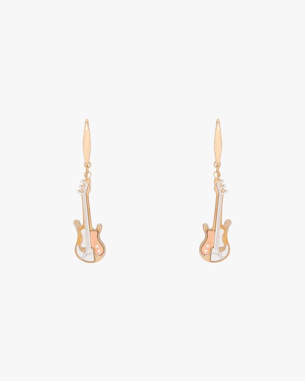 Gold Prada Fine Jewellery gold and diamond earrings - Image 3