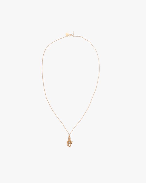 Gold Prada Fine Jewellery gold and diamond necklace