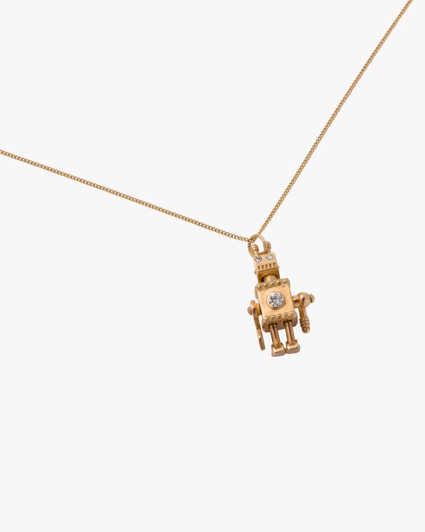 Gold Prada Fine Jewellery gold and diamond necklace - Image 3