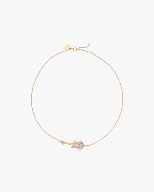 Gold Prada Fine Jewellery gold and diamond necklace
