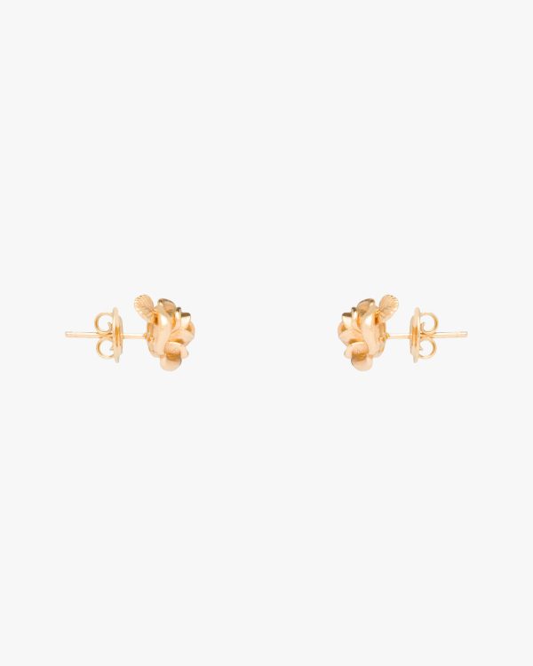 Gold Prada Fine Jewellery gold earrings - Image 4