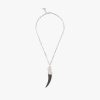 Makassar Ebony Animalier Wood pendant necklace