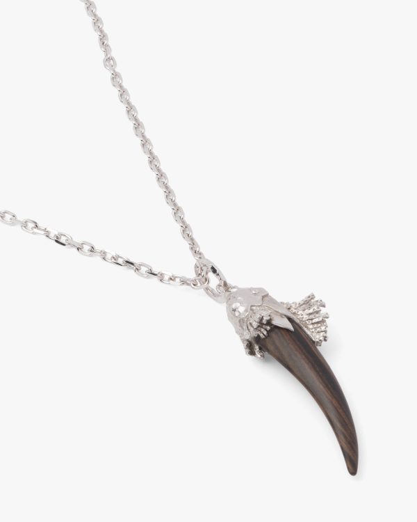 Makassar Ebony Animalier Wood pendant necklace - Image 3