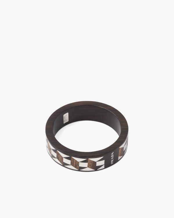 Makassar Ebony Wood Jewels cuff bracelet - Image 3