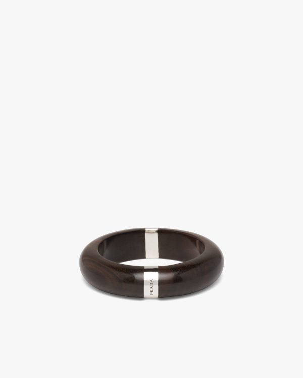 Makassar Ebony Wood Jewels cuff bracelet