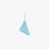 Periwinkle Blue Prada Symbole pendant right earring - Image 3