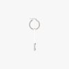 Periwinkle Blue Prada Symbole pendant right earring - Image 4