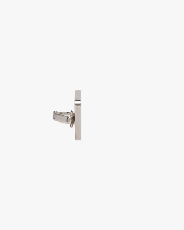 Periwinkle Blue Prada Symbole single left earring - Image 4