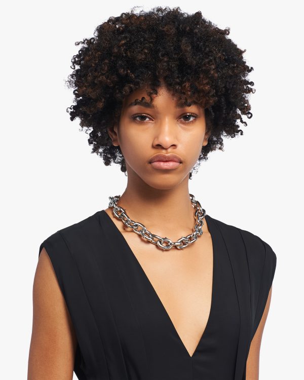 Steel Gray Metal necklace - Image 2