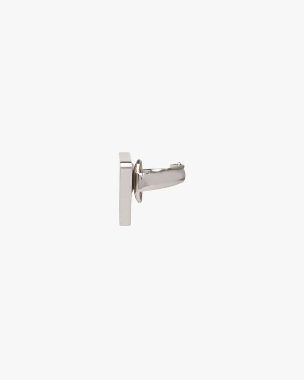White Prada Symbole clip right earring - Image 4
