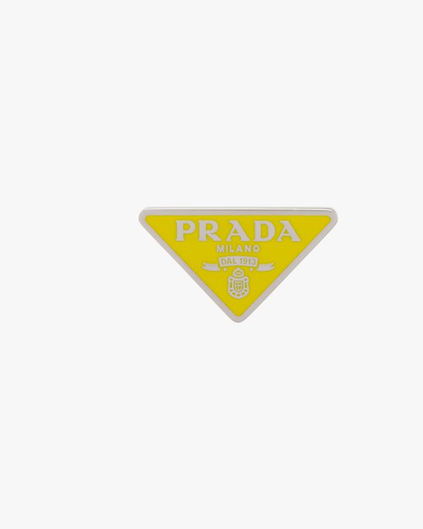Yellow Prada Symbole single right earring - Image 3
