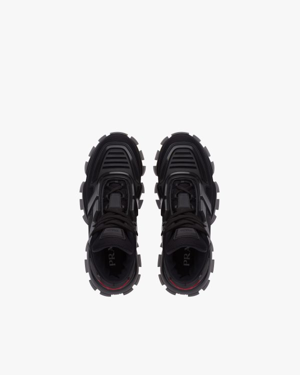 Black Cloudbust Thunder knit fabric sneakers - Image 4