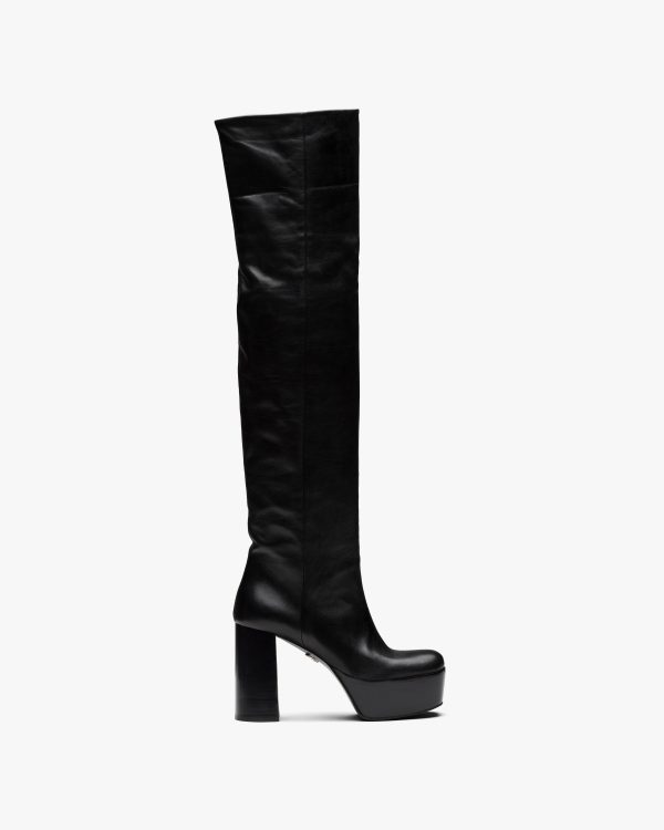 Black Leather boots - Image 2