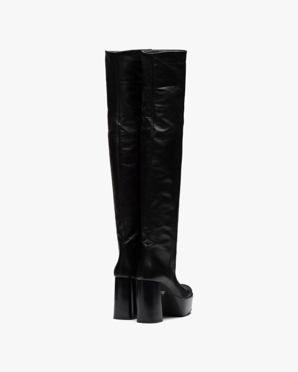 Black Leather boots - Image 3