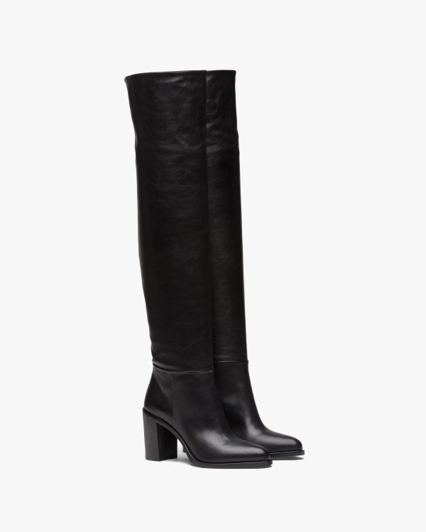 Black Leather boots