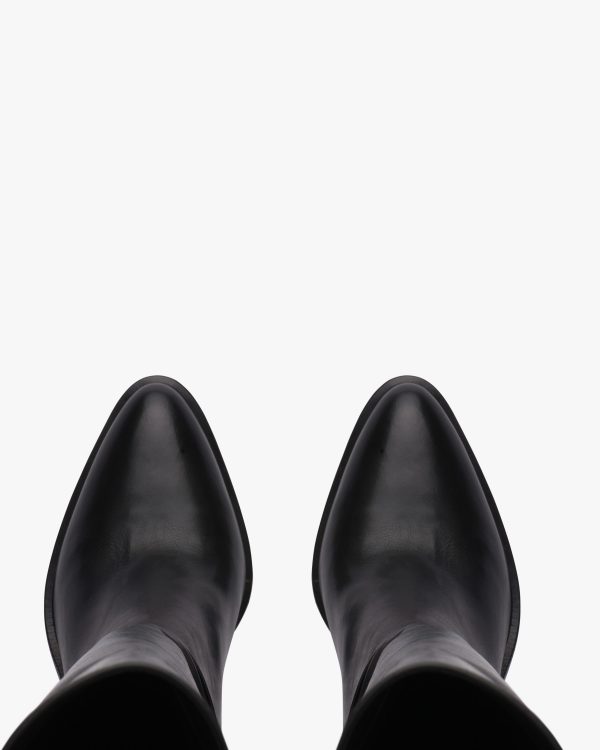Black Leather boots - Image 4