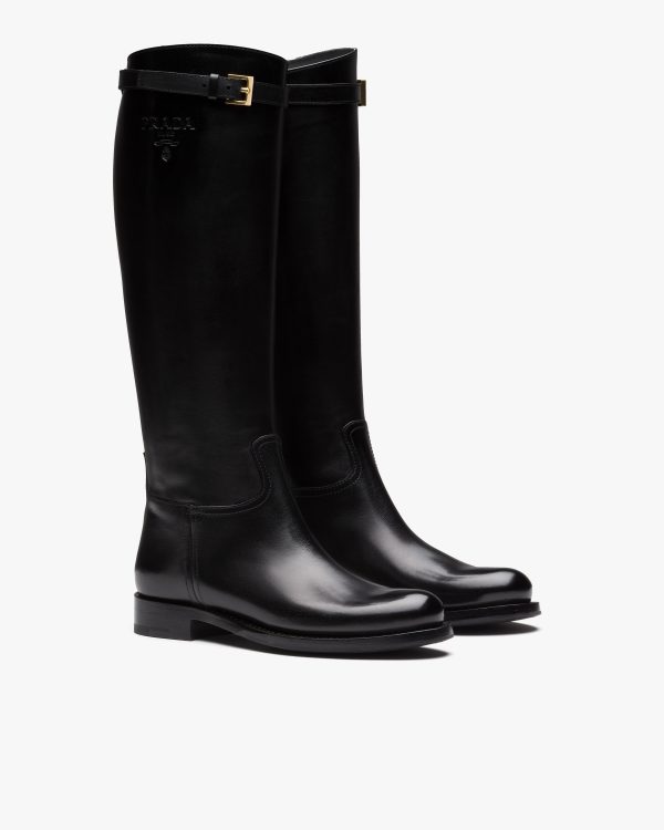 Black Leather boots