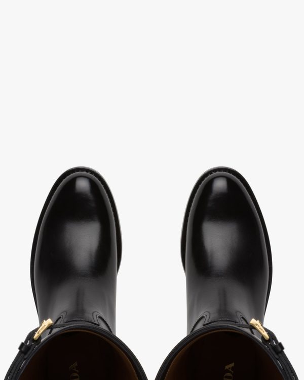 Black Leather boots - Image 4