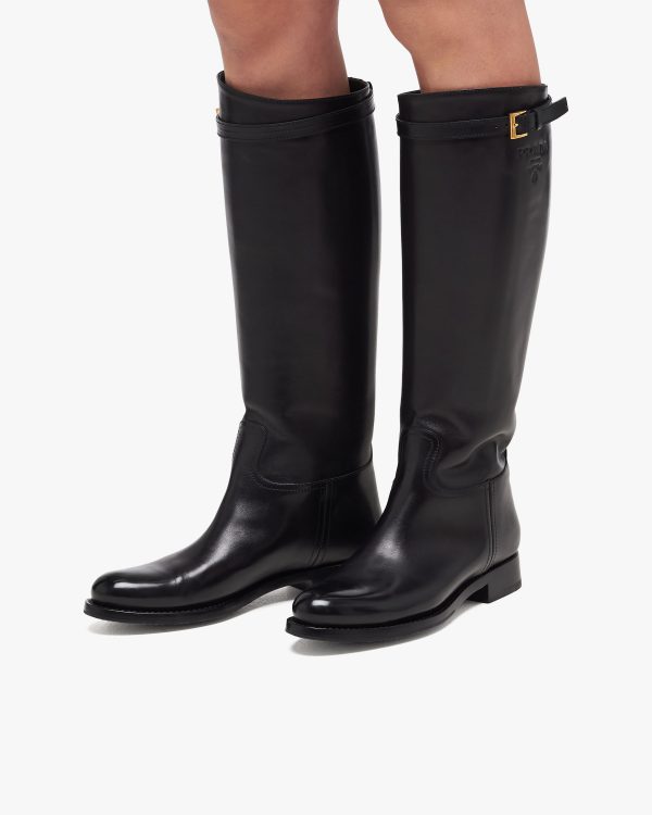 Black Leather boots - Image 5