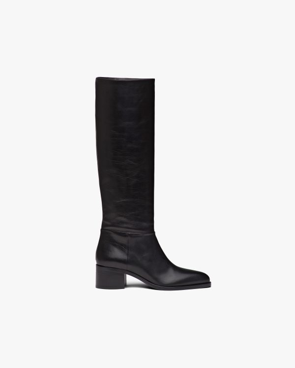 Black Leather boots - Image 2