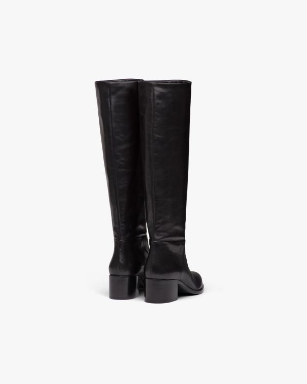 Black Leather boots - Image 3