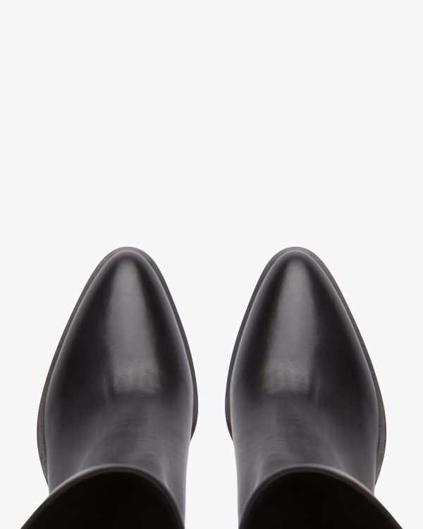 Black Leather boots - Image 4